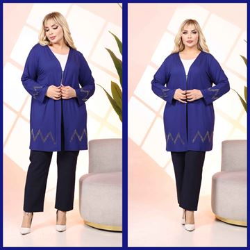 Picture of CURVY GIRL ELEGANT JACKET CARDIGAN